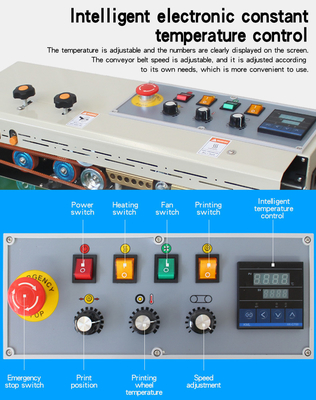 12m/min Max Speed Bag Sealing Packing Machine for Sealing at and 220V/110V 전압
