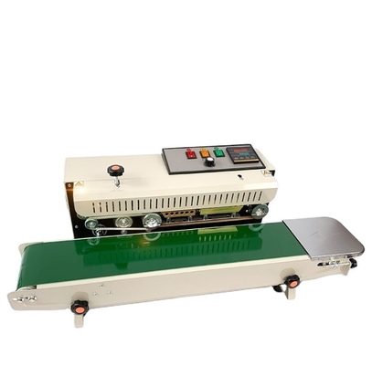 220V/50HZ FR-900 플라스틱 봉지 온도 범위 0-300C를 위한 연속 밴드 밀폐 기계