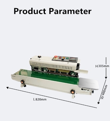 수직 연속 식품 스탠드 플라스틱 가방 가방 L820*W400*H550mm