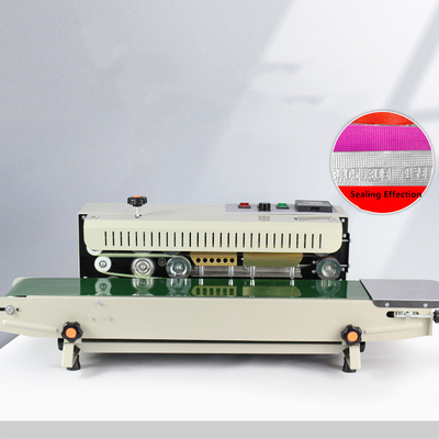 속도 FR-970 자동 연속 밴드 시일러 및 시일러용 플라스틱 봉지 시일러 기계