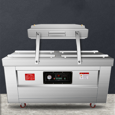 1000W 750W 전력으로 전기 카튼을 제공 한 듀얼 챔버 진공 포장 기계