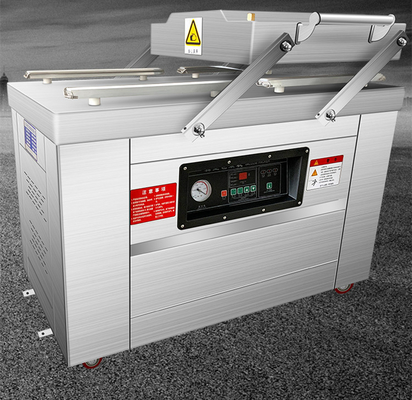1000W 750W 전력으로 전기 카튼을 제공 한 듀얼 챔버 진공 포장 기계