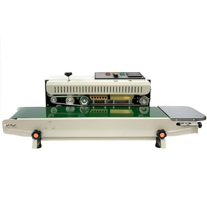 긴 사용 기간 자동 플라스틱 가방 연속 밀폐 기계 밴드 밀폐기 L820*W400*H305mm