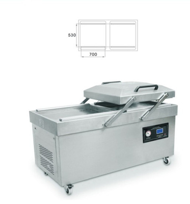목재 포장재 식품 진공 밀폐 기계 DZ-700/2SB 70CM 큰 이중 방