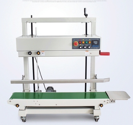 전기 구동 40KG 연속 수직 가방 밀폐 기계 밴드 밀폐