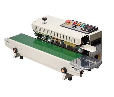 식품 및 차 봉지용 전기 밀폐 기계 연속 밀폐 ≤0.08mm 두께