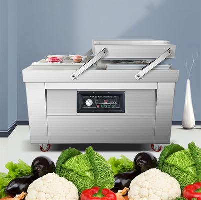 600x20mm 밀폐 스트립 크기 듀플 챔버 과일과 채소 진공 포장 기계