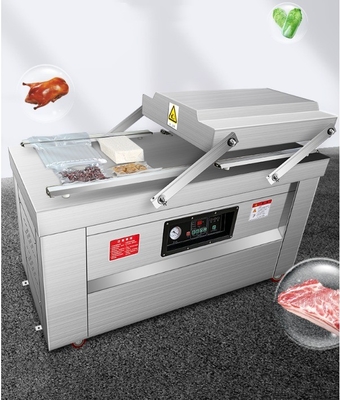 600x20mm 밀폐 스트립 크기 듀플 챔버 과일과 채소 진공 포장 기계