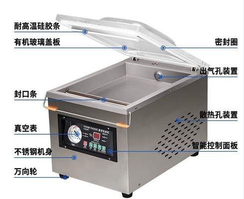 2023년 27kg 산업용 상업용 식품 진공 밀폐기물 진공 밀폐 포장기