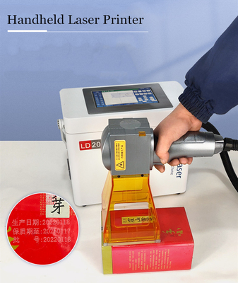 휴대용 금속 프린터용 20W 전력 휴대용 레이저 표시 기계 1064mm 파장
