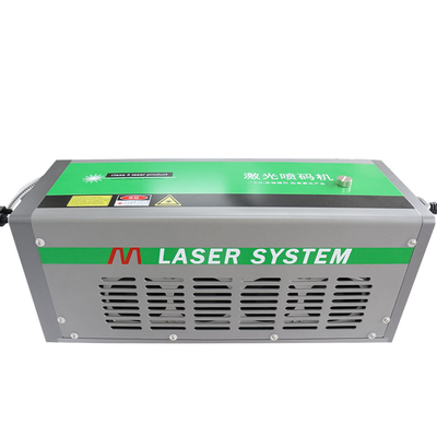 음료 산업용 40W 레이저 프린터용 단일 색상 CO2 레이저 표시 기계