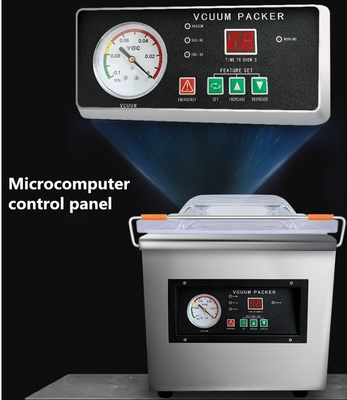 DZ260 신선한 고기 생선 채소 식품용 진공 밀폐 기계 370W 모터 전력 27 KG