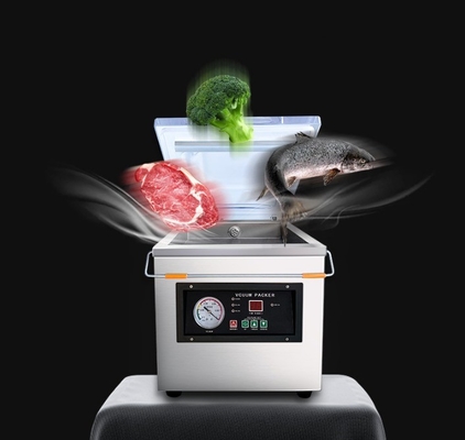 DZ260 신선한 고기 생선 채소 식품용 진공 밀폐 기계 370W 모터 전력 27 KG