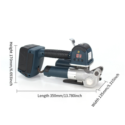 듀얼 배터리 휴대 용접 전기 스트랩링 도구 13-19mm/25mm 스트랩링 기계