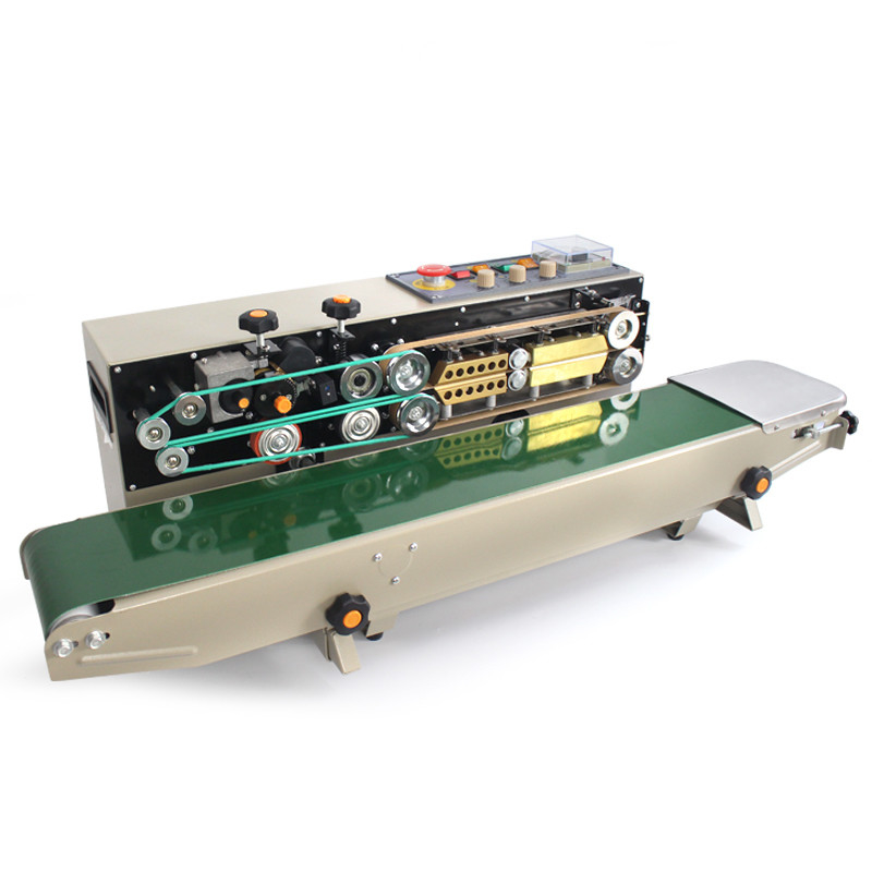 220V/110V 알루미늄 플라스틱 봉지 연속 고체 잉크 날짜 인쇄