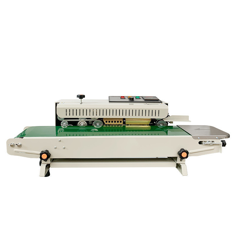 긴 사용 기간 자동 플라스틱 가방 연속 밀폐 기계 밴드 밀폐기 L820*W400*H305mm