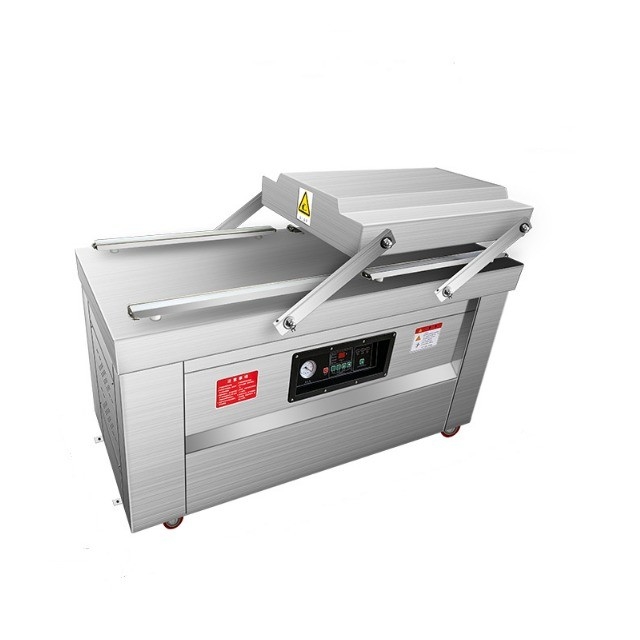 600x20mm 밀폐 스트립 크기 듀플 챔버 과일과 채소 진공 포장 기계